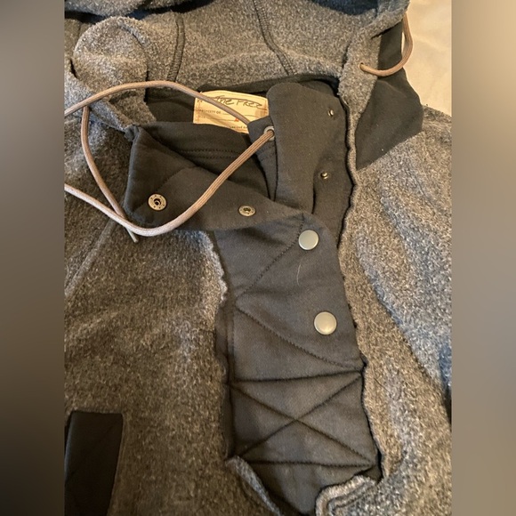 Free People x We The Free Sadie Surplus Slouchy Longline Knit Jacket MEDIUM - Picture 8 of 15